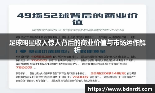 足球明星收入惊人背后的商业价值与市场运作解析